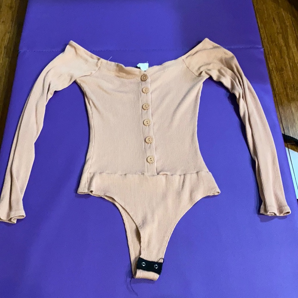Fashion Nova Pink Bodysuit